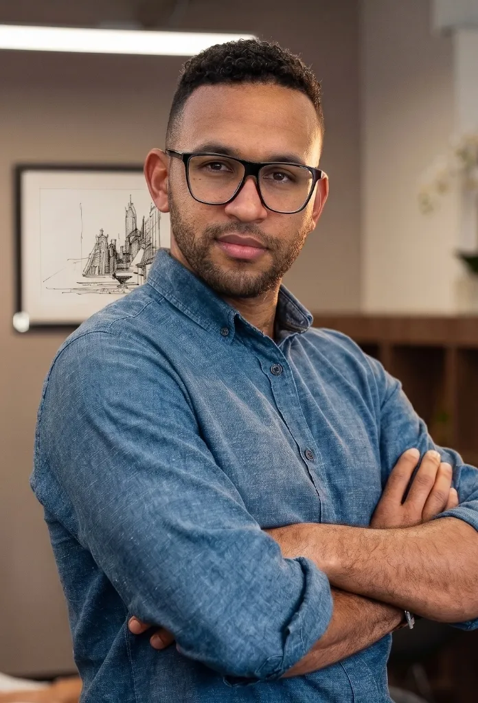 Eusebio Rosales, técnico informático em Lisboa